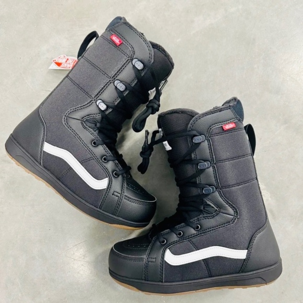 VANS Hi Standard Linerless Men's Snowboard Boots Black Gum Size 7.5